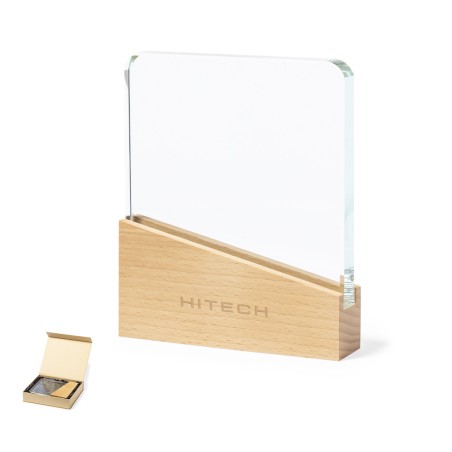 Vertu - Verre/ Bois