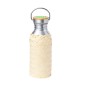 Ninvux - 600 ml. Étui Paille | Acier Inox/ Bambou Ninvux - 600 ml. Étui Paille | Acier Inox/ Bambou