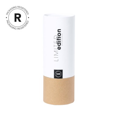 Ninvux - 600 ml. Étui Paille | Acier Inox/ Bambou