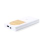 Ditte - Drahtlos 15W. 8000 mAh. 1 USB und 1 Typ C Ausgänge. Micro USB und Typ C Eingang | Bambus/ PLA Kompostierbar