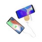Ditte - Drahtlos 15W. 8000 mAh. 1 USB und 1 Typ C Ausgänge. Micro USB und Typ C Eingang | Bambus/ PLA Kompostierbar