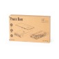 Diuk Fsc - Sans Fil 5W. 10000 mAh. Charge Solaire. 2 Sorties USB et 1 Type C. Entrée Micro USB et Type C | Bambou