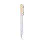 Halderan - Thermo Acier Inox/ Bambou, 640 ml. Bloc Similicuir/ Bambou, Couverture Rigide. 80 Feuilles. Stylo Aluminium/ Bambou