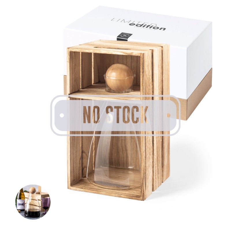 Colley - 1,7 L | Verre Borosilicate/ Bois