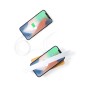 Labrum - 52 Leds. 3 Lichtpositionen. Einstellbare Lichtintensität. Bluetooth Anschluss. Drahtlos 10W. USB Ausgang | Bambus/ Alum