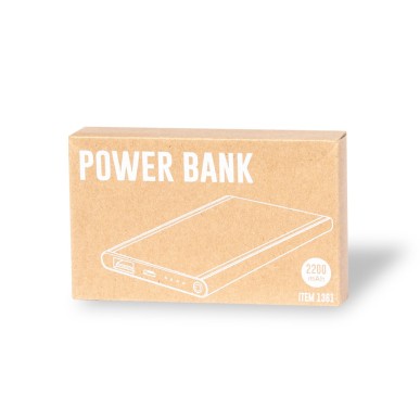 Blaus - 2200 mAh. Sortie USB. Entrée Micro USB | Aluminium