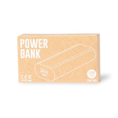 Hylin - 2200 mAh. Sortie USB. Entrée Micro USB | Aluminium