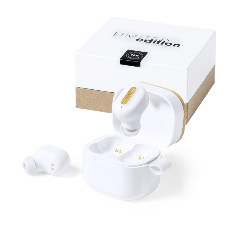 Zoe - Connexion Bluetooth. Batterie 35 mAh/ Poste de Charge 300 mAh | Bambou/ ABS Zoe - Connexion Bluetooth. Batterie 35 mAh/ Poste de Charge 300 mAh | Bambou/ ABS