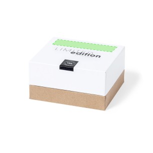 Zoe - Connexion Bluetooth. Batterie 35 mAh/ Poste de Charge 300 mAh | Bambou/ ABS