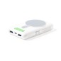 Maddy - Sans Fil 15W. Magnétique. 8000 mAh. Charge Solaire. 2 Sorties USB. Sortie et Entrée Type C