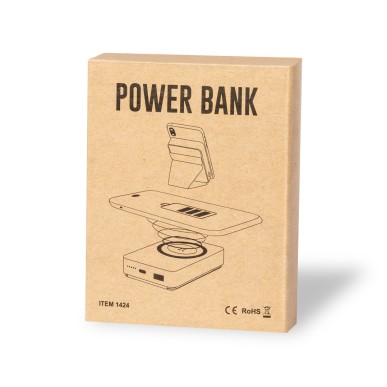 Dobson - Sans Fil 15W. Magnétique. 5000 mAh. Sortie USB. Sortie et Ent