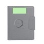 Dambier - Chargeur Sans Fil 10W. Power Bank 5000 mAh. Sortie USB. Entrée Micro USB. Bloc 65 Feuilles | Polyester 300D RPET