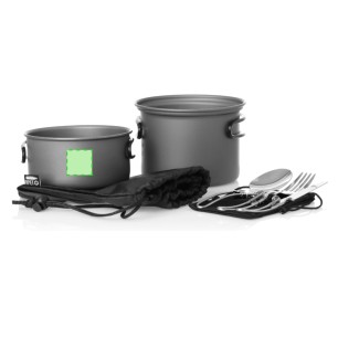 Sondic - 5 Accessoires. Étui Polyester RPET | Acier Inox/ Aluminium