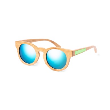 Thezin - Verres à Effet Miroir. Protection UV400. Étui Polyester | Bam