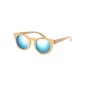 Thezin - Verres à Effet Miroir. Protection UV400. Étui Polyester | Bambou Thezin - Verres à Effet Miroir. Protection UV400. Étui Polyester | Bambou