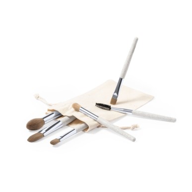 Kurt - 6 Teile. Baumwolle Etui | Weizenstroh/ PP