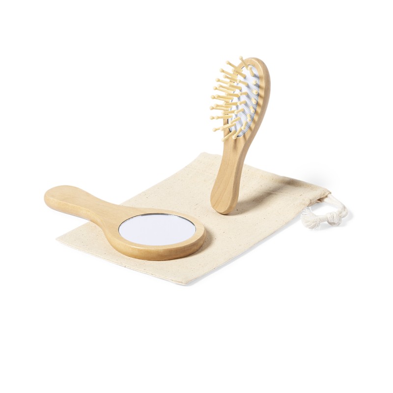 Dianex - 2 Pièces. Étui Coton | Bois