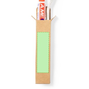 Dental Kit - Brosse à Dents Paille de Blé/ PP. Dentifrice 6 gr
