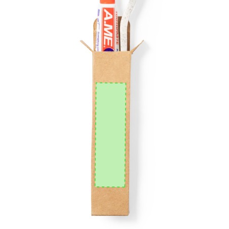 Dental Kit - Brosse à Dents Paille de Blé/ PP. Dentifrice 6 gr