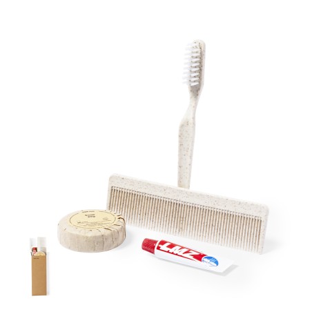 Essential Kit - Kamm Weizenstroh/ PP. Zahnbürste Weizenstroh/ PP. Zahn