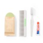 Essential Kit - Kamm Weizenstroh/ PP. Zahnbürste Weizenstroh/ PP. Zahnpasta 6 gr. Seifenstück 20 gr