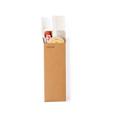 Essential Kit - Kamm Weizenstroh/ PP. Zahnbürste Weizenstroh/ PP. Zahn