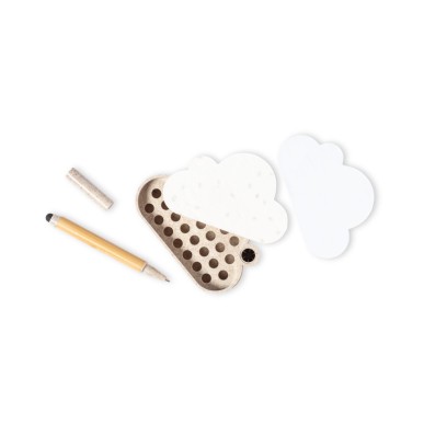 Lezo - 80 Blätter. Wilde Blumen. Bambus Kugelschreiber Pointer Inklusi