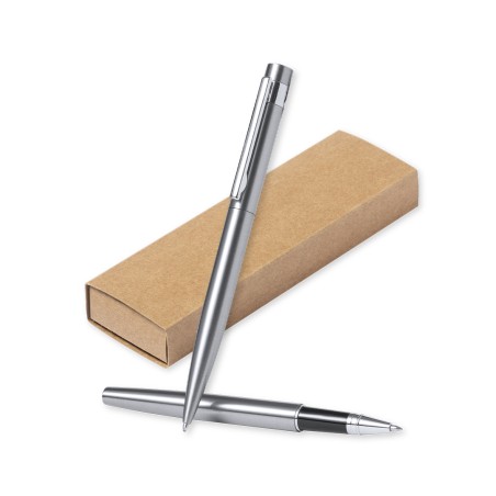 Kaylax - Stylo et Roller. Recharge Jumbo | Acier Inox Recyclé