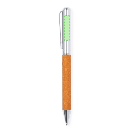Vincen - Stylo et Roller. Recharge Jumbo | Cuir Recyclé/ Métal
