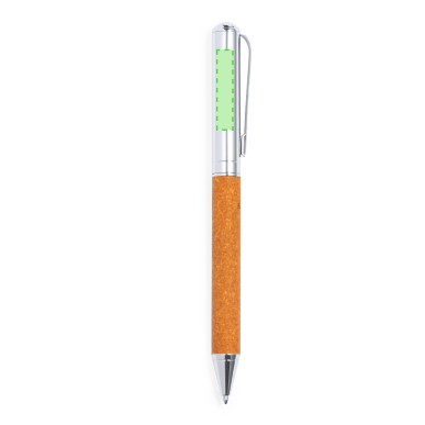 Vincen - Stylo et Roller. Recharge Jumbo | Cuir Recyclé/ Métal