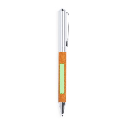 Vincen - Stylo et Roller. Recharge Jumbo | Cuir Recyclé/ Métal