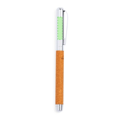 Vincen - Stylo et Roller. Recharge Jumbo | Cuir Recyclé/ Métal