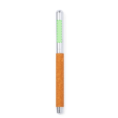 Vincen - Stylo et Roller. Recharge Jumbo | Cuir Recyclé/ Métal