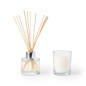 Hanks - Diffuseur Aromatique Verre Arôme Jasmin 50 ml. Bougie Verre Arôme Vanille