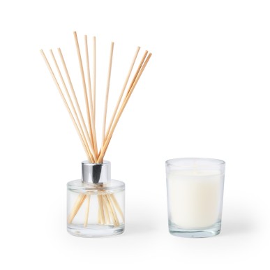 Hanks - Diffuseur Aromatique Verre Arôme Jasmin 50 ml. Bougie Verre Ar