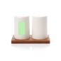 Bekox - 2 Stück | Keramik/ Holz Bekox - 2 Stück | Keramik/ Holz