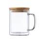 Laik - 370 ml | Borosilikat Glas/ Bambus Laik - 370 ml | Borosilikat Glas/ Bambus