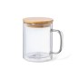Laik - 370 ml | Borosilikat Glas/ Bambus Laik - 370 ml | Borosilikat Glas/ Bambus