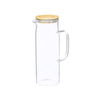 Dibrix - 1,25 L | Verre Borosilicate/ Bambou