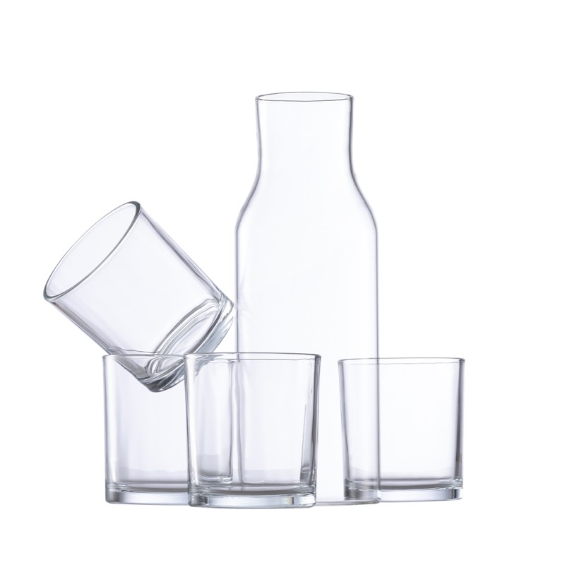 Malister - 4 Verres 320 ml. Carafe 1,35 L | Verre Malister - 4 Verres 320 ml. Carafe 1,35 L | Verre