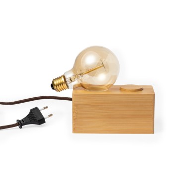 Sarpal - Bulbe 40W. Lumière à Intensité Réglable. AC 220-240V | Bambou