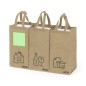 Stuggar - 3 Taschen 23 x 45 x 23 cm | Laminiertes Polyester RPET