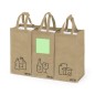 Stuggar - 3 Taschen 23 x 45 x 23 cm | Laminiertes Polyester RPET