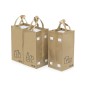 Stuggar - 3 Taschen 23 x 45 x 23 cm | Laminiertes Polyester RPET