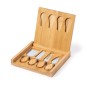 Wayne - 4 Stück | Bambus/ Rostfreier Stahl Wayne - 4 Stück | Bambus/ Rostfreier Stahl