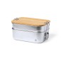 Vickers - 2 Abteilungen 340 und 600 ml. Sicherheitsverschluss | Reclycling Rostfreier Stahl/ Bambus Vickers - 2 Abteilungen 340 und 600 ml. Sicherheitsverschluss | Reclycling Rostfreier Stahl/ Bambus