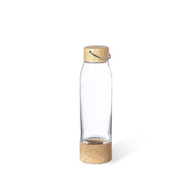 Aderox - 470 ml | Glas/ Bambus/ Kork