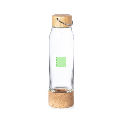 Aderox - 470 ml | Glas/ Bambus/ Kork