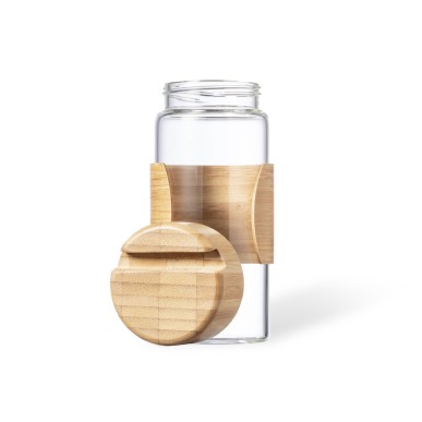 Nowsly - 450 ml | Verre/ Bambou
