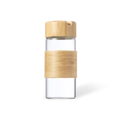 Nowsly - 450 ml | Verre/ Bambou